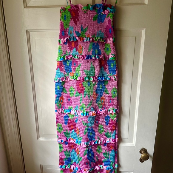 Show me your mumu stella smocked dress - Picture 4 of 5